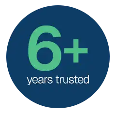 10+ years trusted
