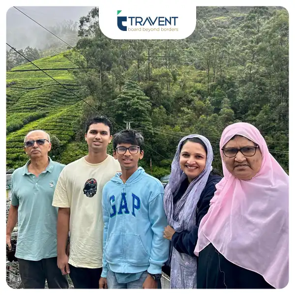 Ms. Shafna and Family
